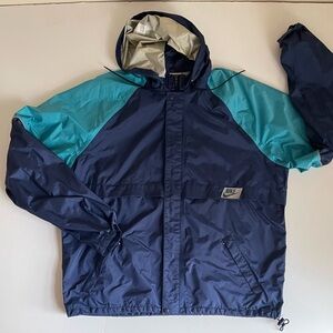 Vintage Nike XL Windbreaker Blue 90s
